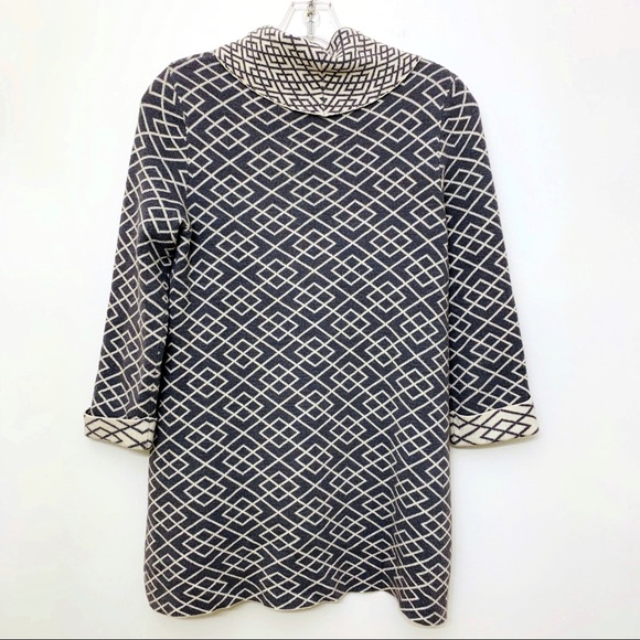 ANTHRO MOTH GRAY COWLED GALENA PULLOVER SWEATER - Picture 5 of 8